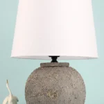 Rustik Beton El Yapımı Masa Lambası