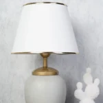 Luna Altın Elegance El Yapımı Masa Lambası