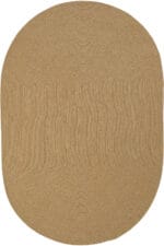 LUKE 304 KAHVE EL DOKUMASI OVAL HALI - Görsel 2