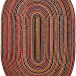 LUKE 403 KAHVE MERCAN EL DOKUMASI OVAL HALI