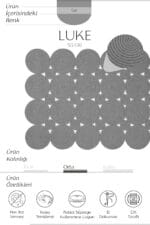 LUKE 515 GRİ HALI - Görsel 3