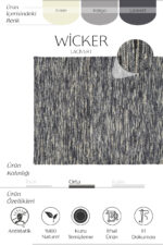 WICKER LACİVERT JUT HALI - Görsel 3
