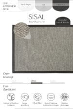 MONACO M710 SİSAL HALI - Görsel 4