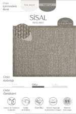 PARIS M40 SİSAL HALI - Görsel 2