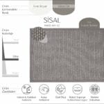 PARİS ART 02 SİSAL HALI - Görsel 2