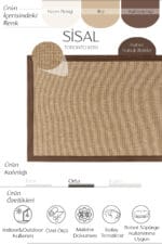 TORONTO M310 SİSAL HALI - Görsel 5