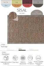 RIO M40 SİSAL HALI - Görsel 5