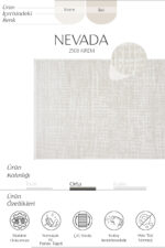 NEVADA 2508 KREM MODERN - Görsel 3