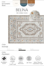 BELINA 901 KREM VIZON - Görsel 4