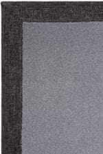MONET 11741 KETEN BORDÜR GRİ HALI - Görsel 4