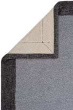 MONET 11741 KETEN BORDÜR GRİ HALI - Görsel 5