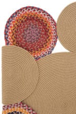 LUKE 848 RENKLİ KAHVE EL DOKUMASI HALI - Görsel 5