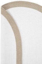 LUKE 869 BEYAZ JÜT OVAL HALI - Görsel 5