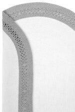 LUKE 870 GRİ BEYAZ JÜT OVAL HALI - Görsel 5