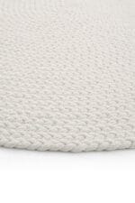 GLENN 610 BEYAZ OVAL HALI - Görsel 6