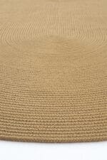 LUKE 304 KAHVE EL DOKUMASI OVAL HALI - Görsel 6