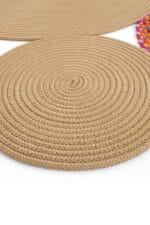 LUKE 848 RENKLİ KAHVE EL DOKUMASI HALI - Görsel 6