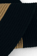 LUKE 858 KAHVE SİYAH EL DOKUMASI OVAL HALI