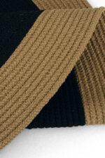 LUKE 864 KAHVE SİYAH EL DOKUMASI OVAL HALI - Görsel 7