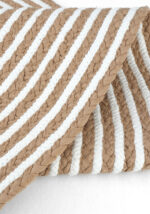 LUKE 854 KAHVE EL DOKUMASI OVAL  HALI - Görsel 7