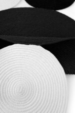 LUKE 849 SİYAH GRI EL DOKUMASI HALI - Görsel 7