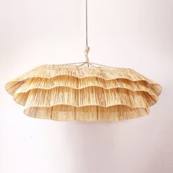 Bali Layers – Doğal Rattan Katlı Avize 135x65x45 cm