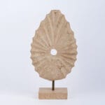 Hitit – El Yapımı Sarı Traverten Dekor Objeleri