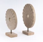 Felek – El Yapımı Sarı Traverten Dekor Seti - Görsel 3