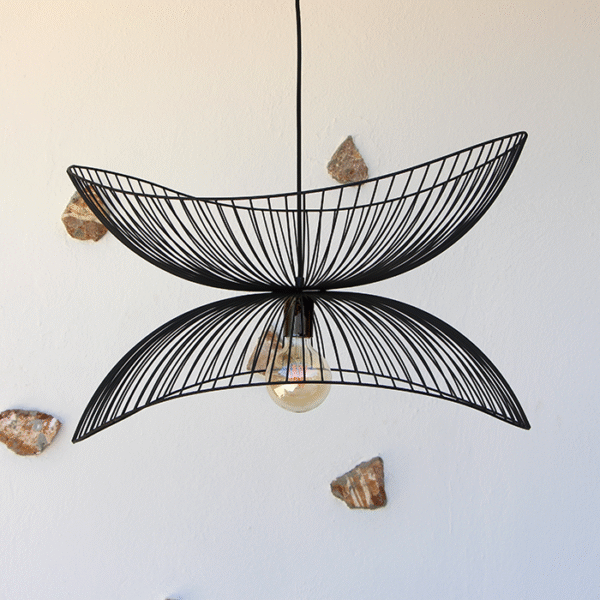 Utku Siyah Metal Aydınlatma 60x45 - Görsel 10