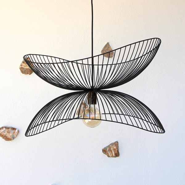 Utku Siyah Metal Aydınlatma 60x45 - Görsel 9