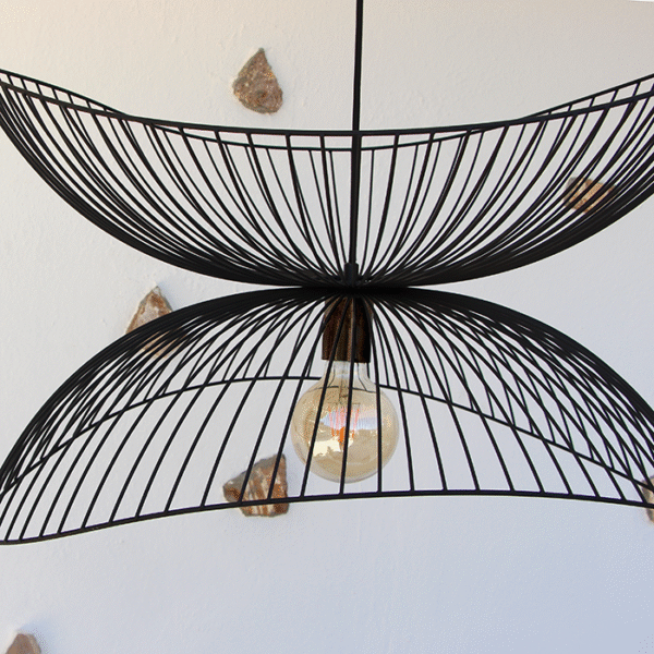 Utku Siyah Metal Aydınlatma 60x45 - Görsel 3