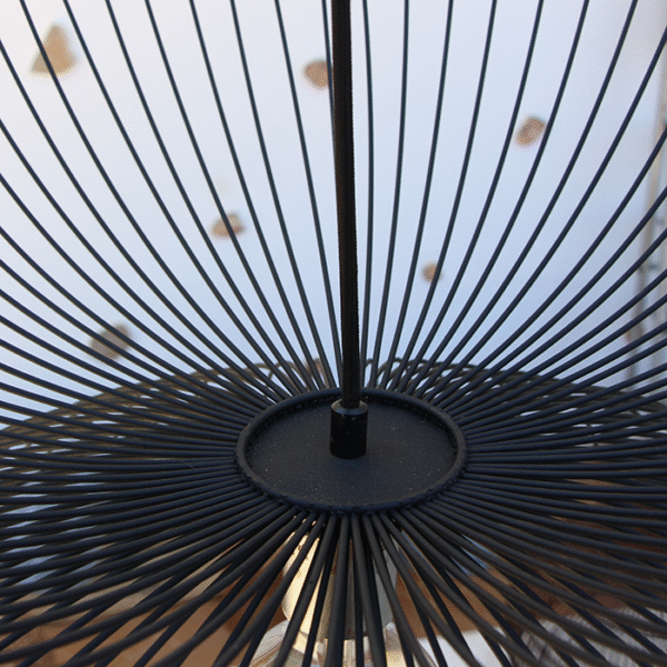 Utku Siyah Metal Aydınlatma 60x45 - Görsel 4