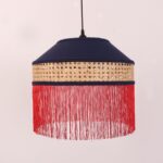 Paris Doğal Hazeranlı Kumaş 3'lü Avize SET - Görsel 2