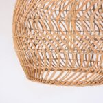 Kamelya Rattan Sarkıt Lamba 45x48 cm - Görsel 8