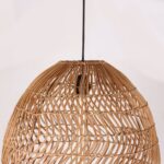 Kamelya Rattan Sarkıt Lamba 45x48 cm - Görsel 3