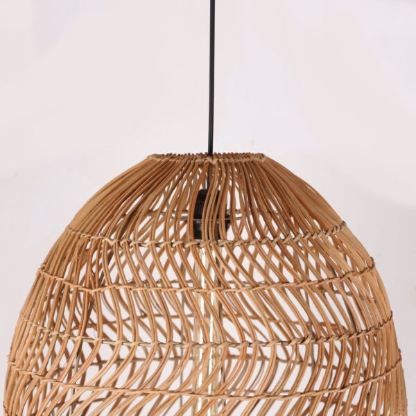 Kamelya Rattan Sarkıt Lamba 45x48 cm - Görsel 3