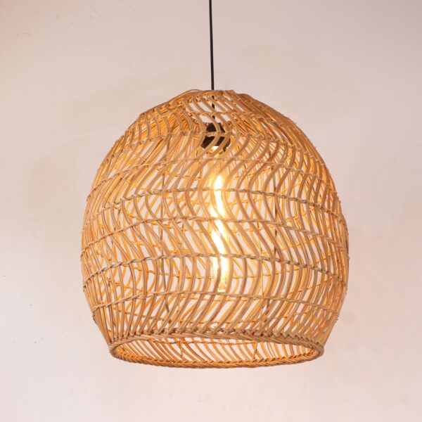 Kamelya Rattan Sarkıt Lamba 45x48 cm - Görsel 5