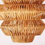 Rattan Lucy Aydınlatma El Yapımı Doğal Avize - Görsel 6