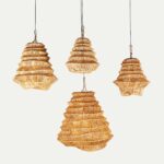 Rattan Olivia Aydınlatma 4'lü Set - Görsel 5
