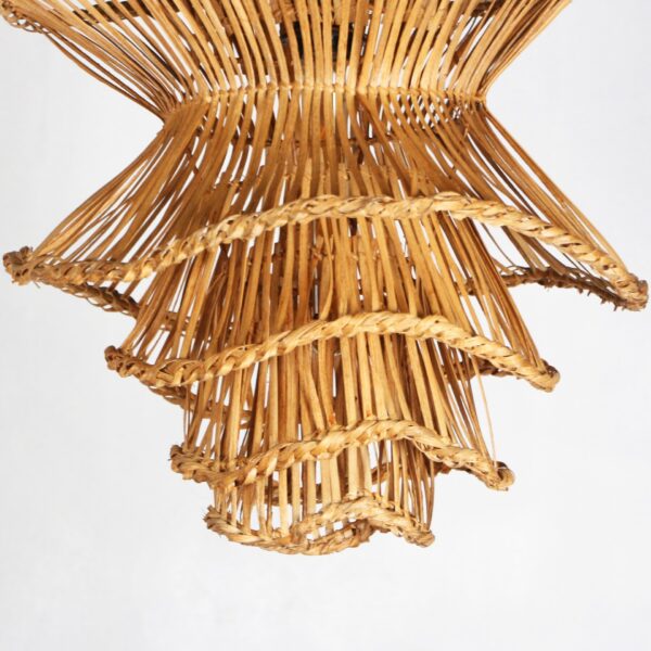 Rattan Luna Aydınlatma 3'lü Set - Görsel 4
